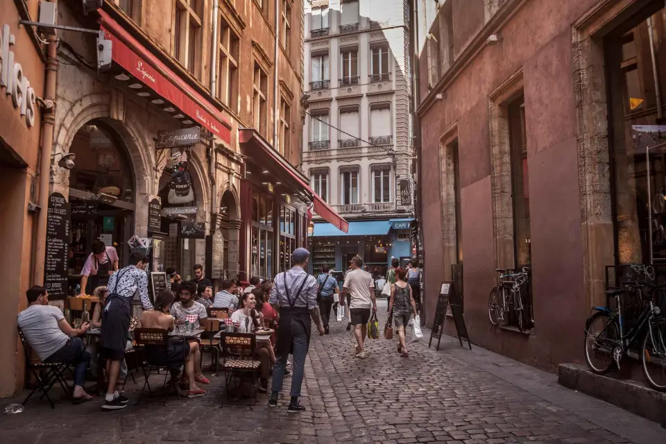 Lyon: Recorrido gastronómico a pie con audio para smartphone