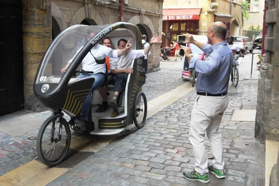 Lyon: Recorrido en Pedicab de 1 ó 2 horas