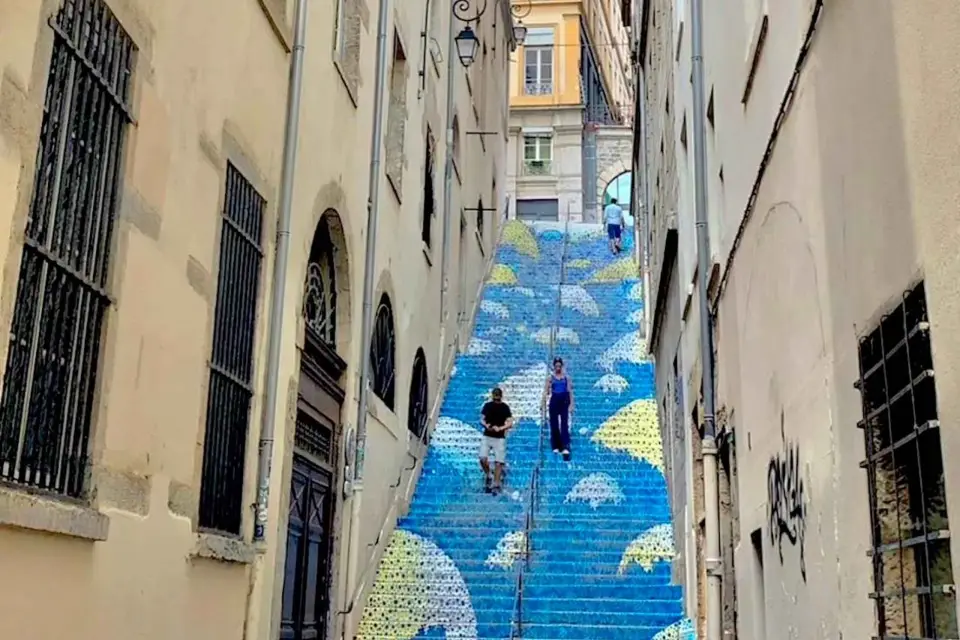 Lyon: Tour gastronómico y de arte callejero