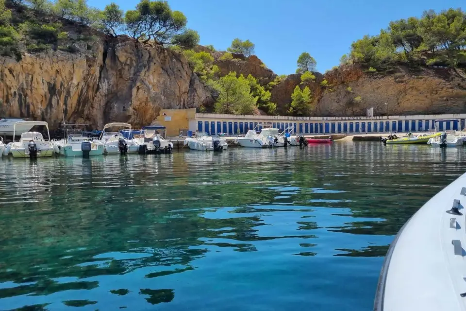 Marsella: Crucero en barco por el Parque Marino de las Calanques Côte Bleue
