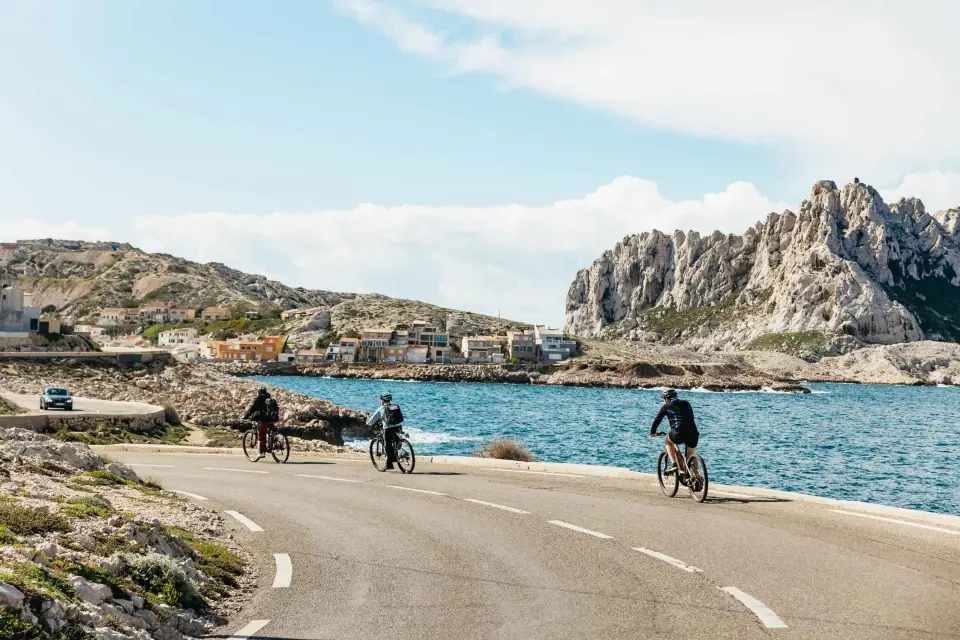 Desde Marsella: Excursión guiada en E-Bike a Calanque de Sormiou