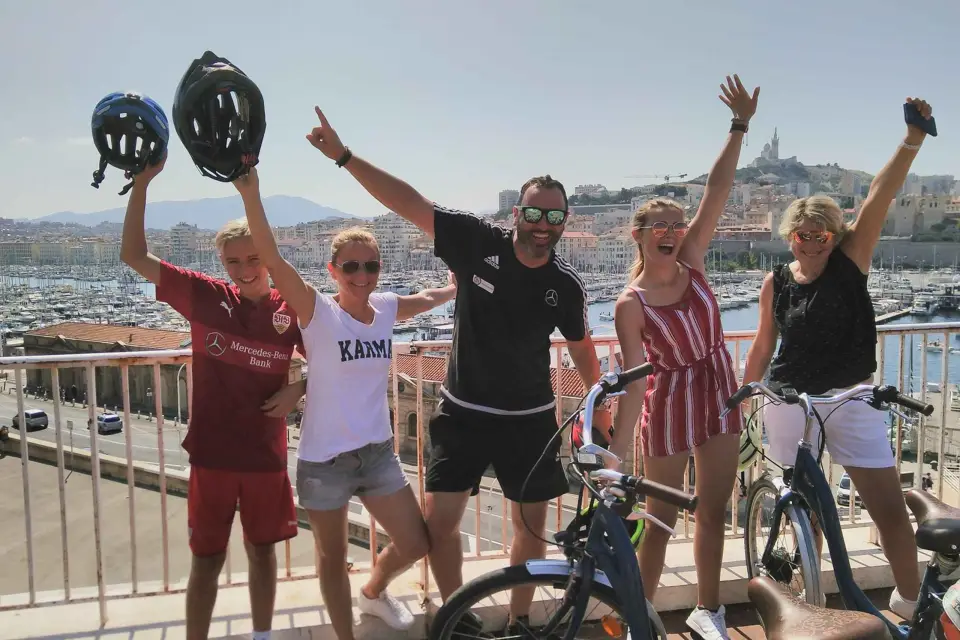 Marsella: Excursión de medio día en bicicleta eléctrica desde el puerto de cruceros