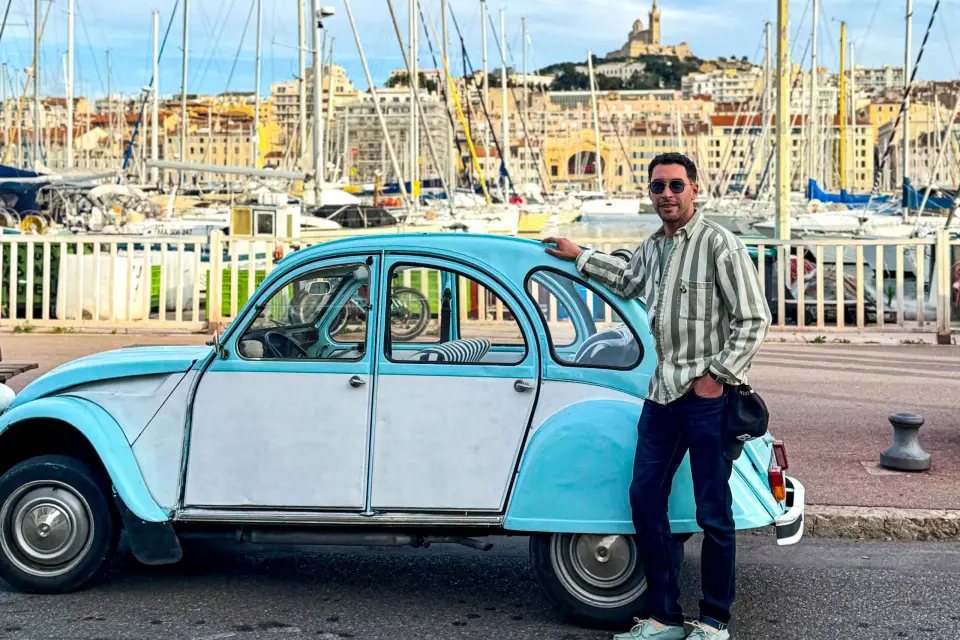 Tour de Marsella en Citroen privado de época