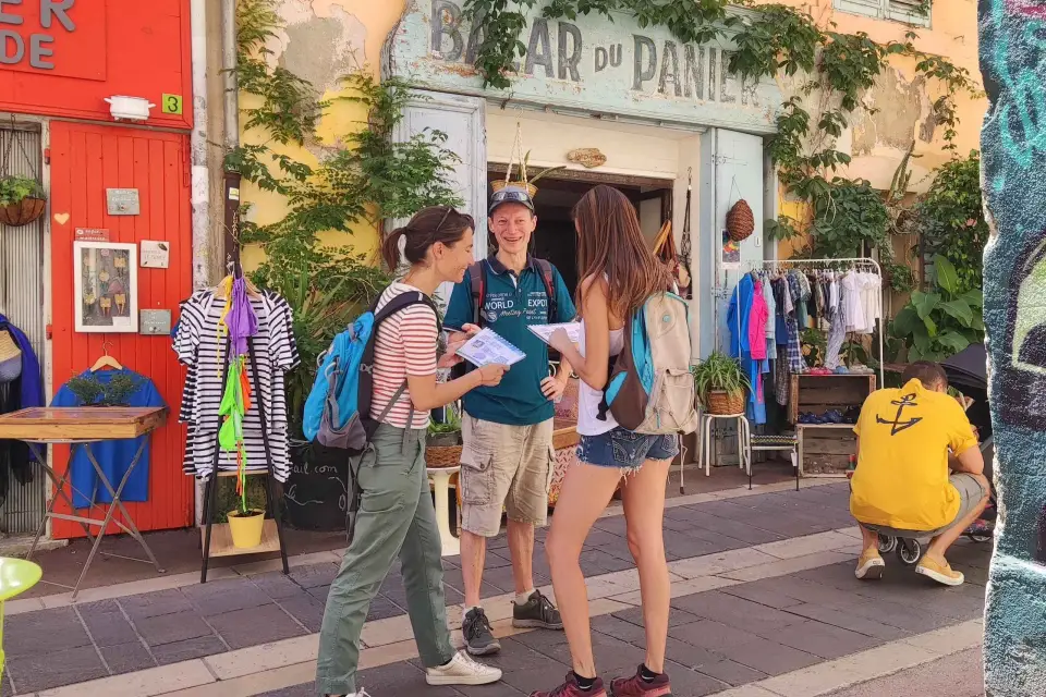 Visita del barrio