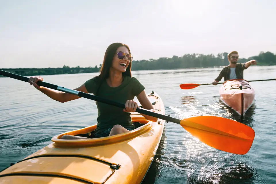 Tour en kayak por la laguna Nichupté