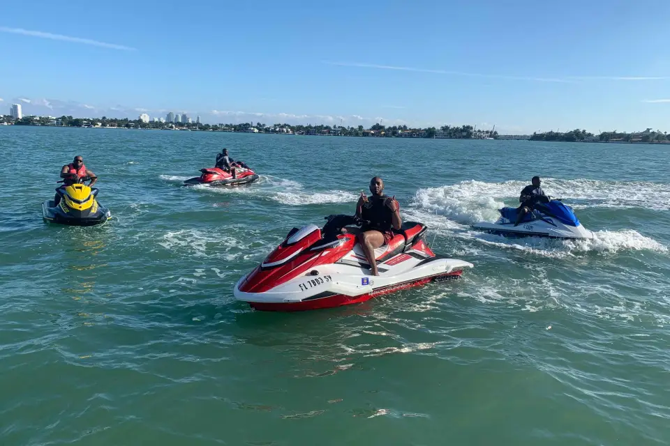 Miami: Alquiler de motos acuáticas con instructor y tutorial