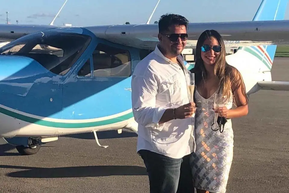 Miami Beach: Tour privado de lujo en avión con champán