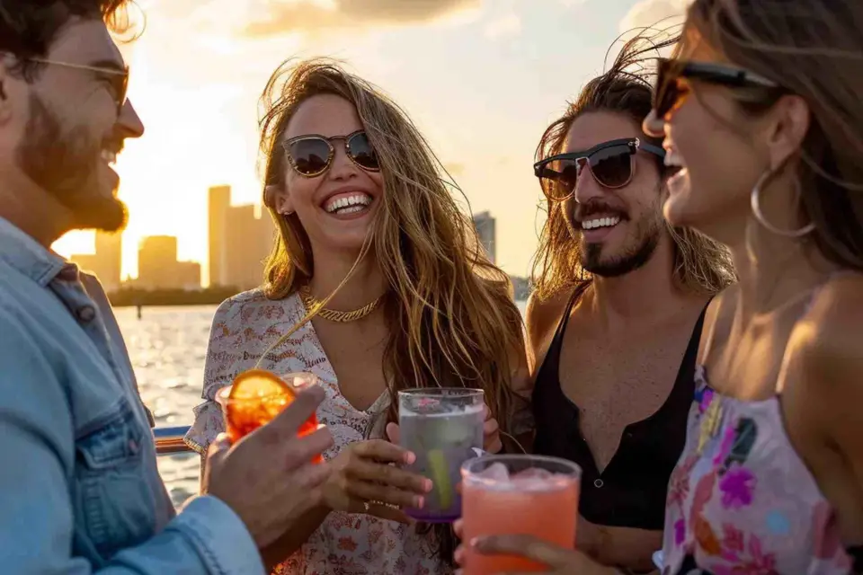 Miami: Crucero panorámico con bar a bordo