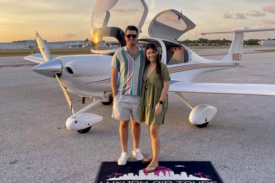Fort Lauderdale/Miami: Tour privado en avión de lujo
