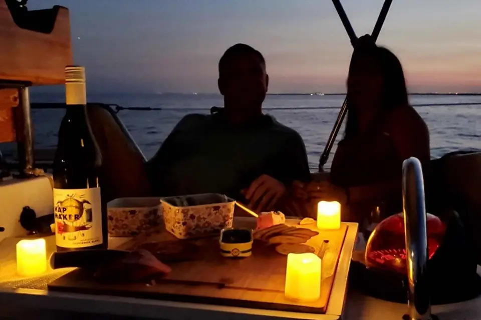 Romántica navegación privada en Miami