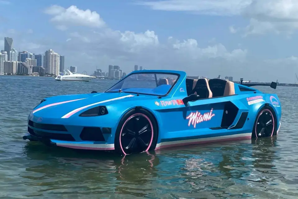 Subidón de adrenalina en Miami: JetCar Experiencia privada única