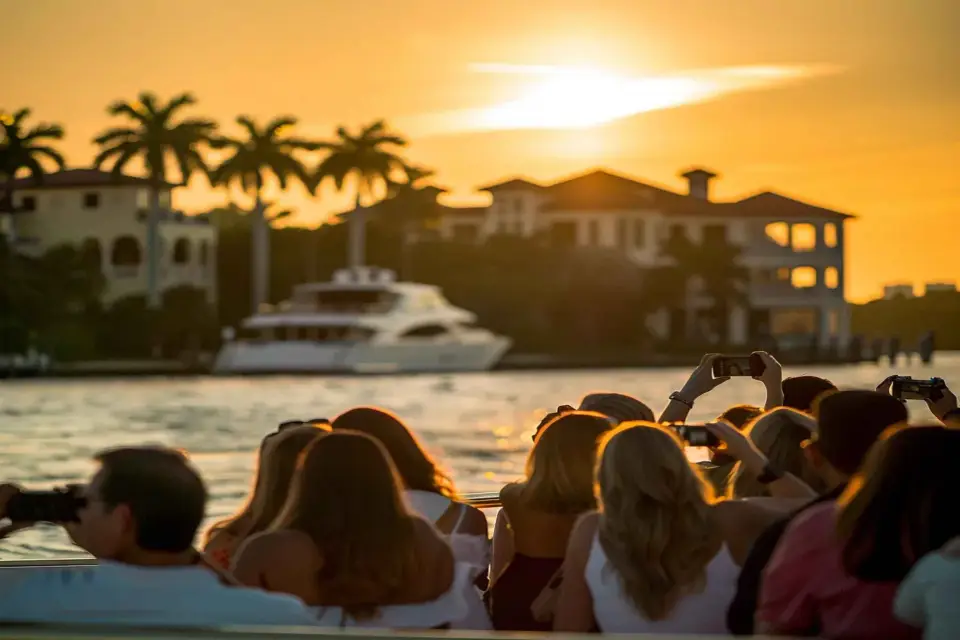 Miami: Tour en barco por la playa y crucero al atardecer por la Bahía de Biscayne