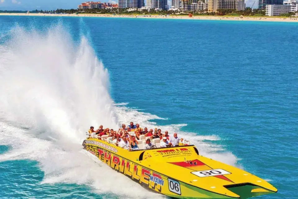 Miami: Tour de la ciudad y emocionante aventura en lancha rápida