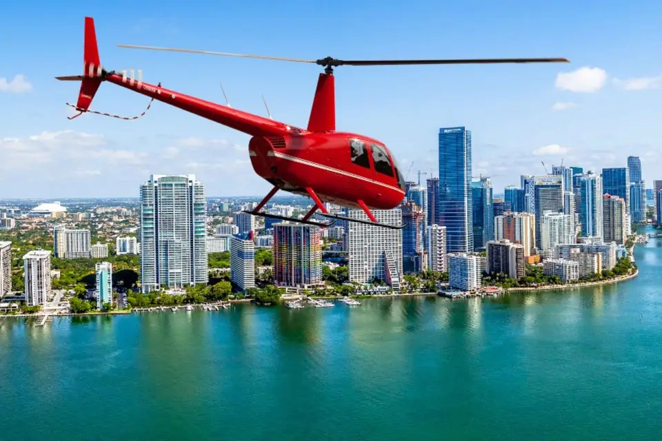 Miami: Tour privado de lujo en helicóptero