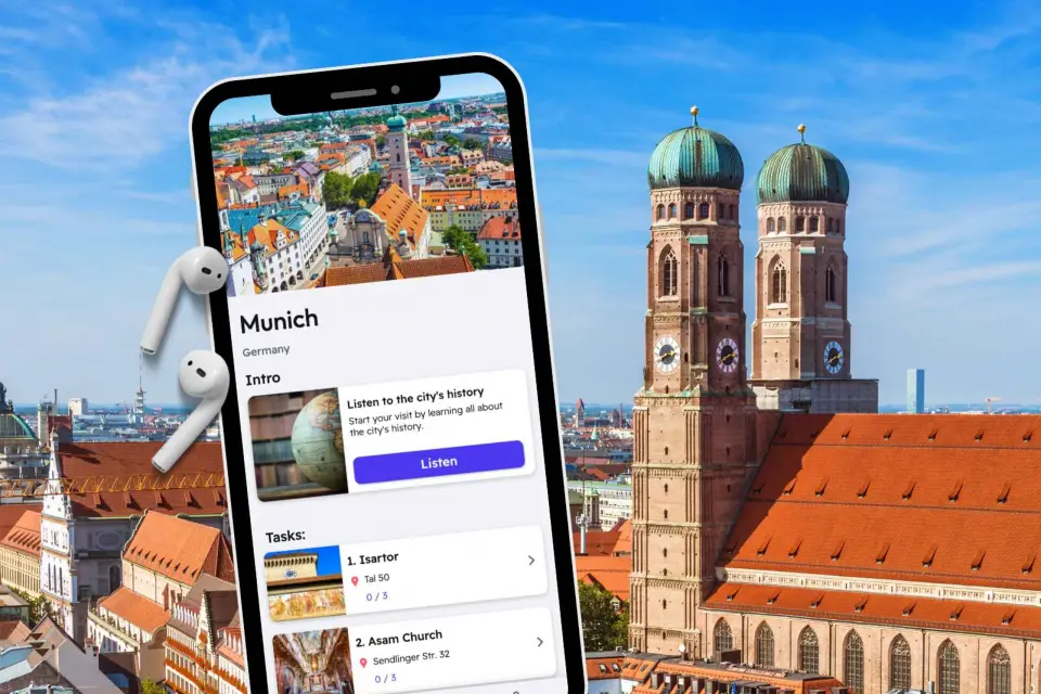 Múnich: Audioguía en inglés con cuestionarios en tu teléfono