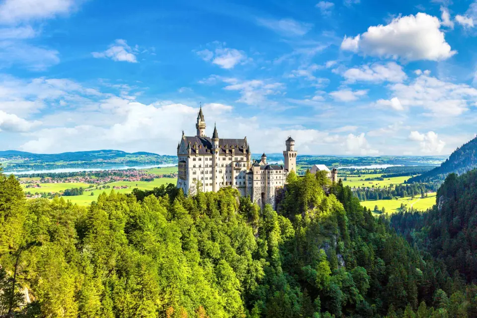 Desde Múnich: Excursión de un día en furgoneta al Castillo de Neuschwanstein