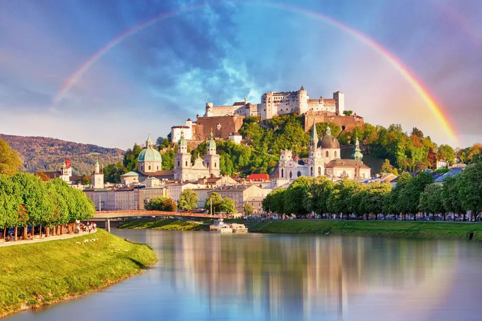 Visita Privada al Casco Antiguo de Salzburgo desde Múnich en Tren
