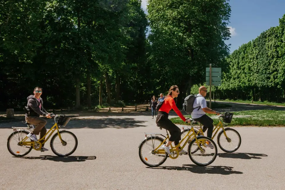 Desde París: bici Versalles y entrada programada al palacio