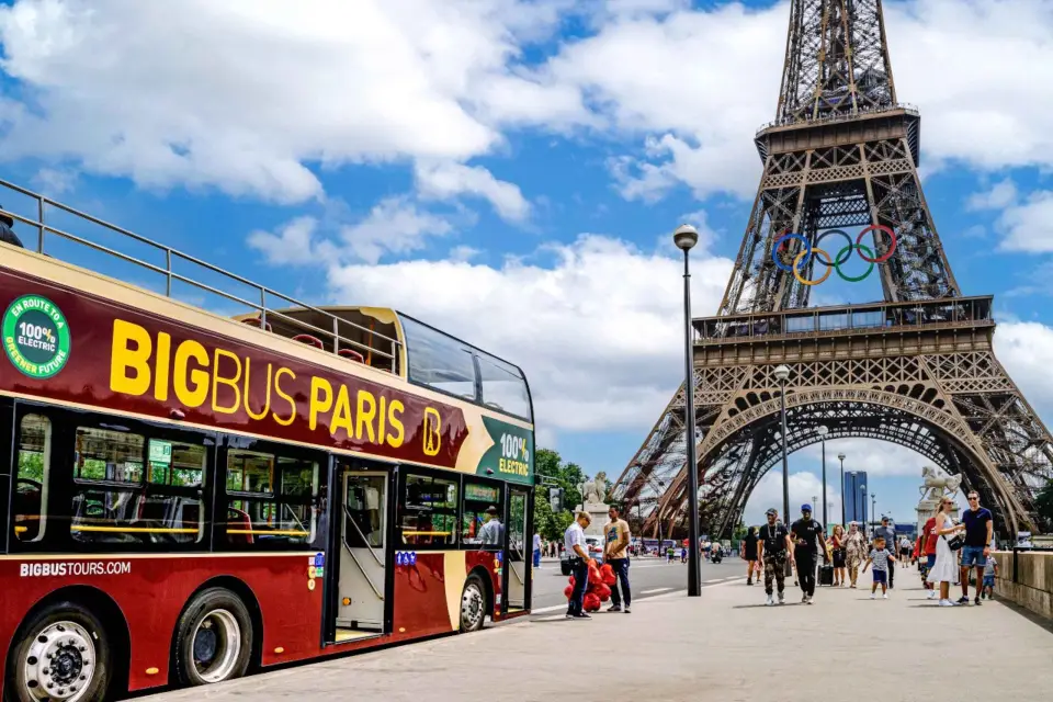 París: Big Bus Hop-On Hop-Off Tours con Crucero Opcional