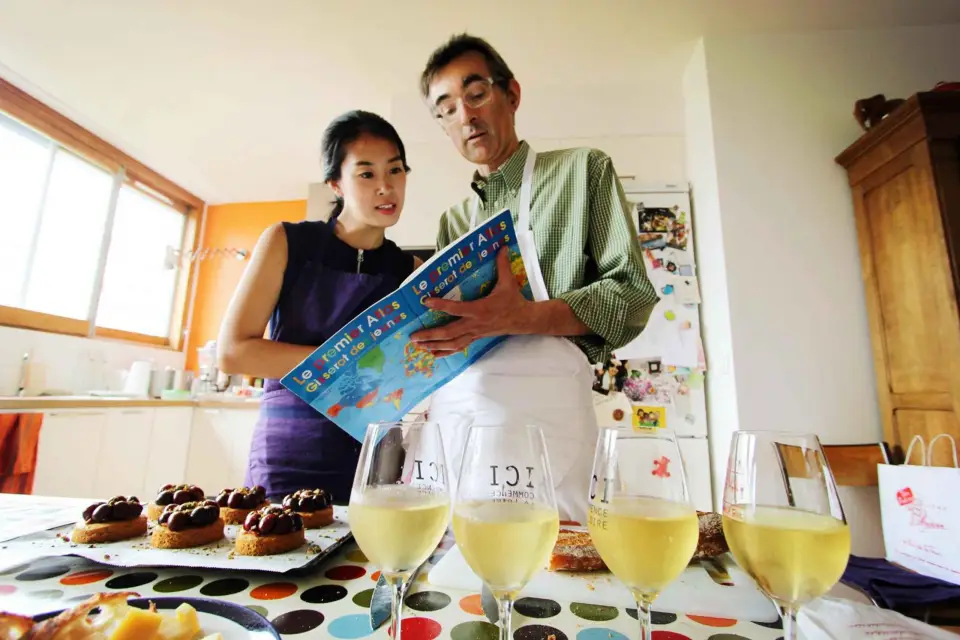 Clase de cocina con un chef parisino