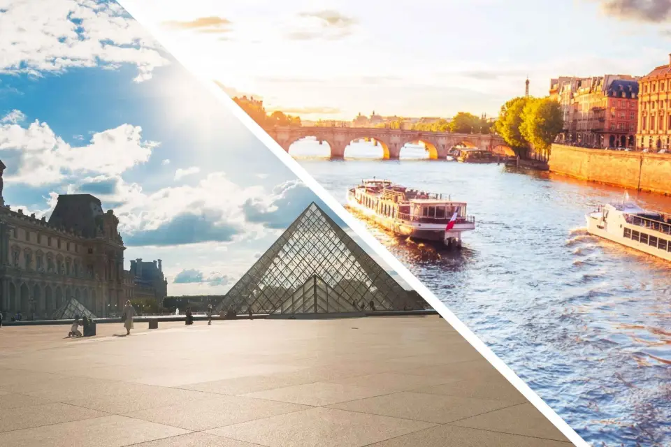 París: Combo de entrada reservada al Louvre y crucero fluvial