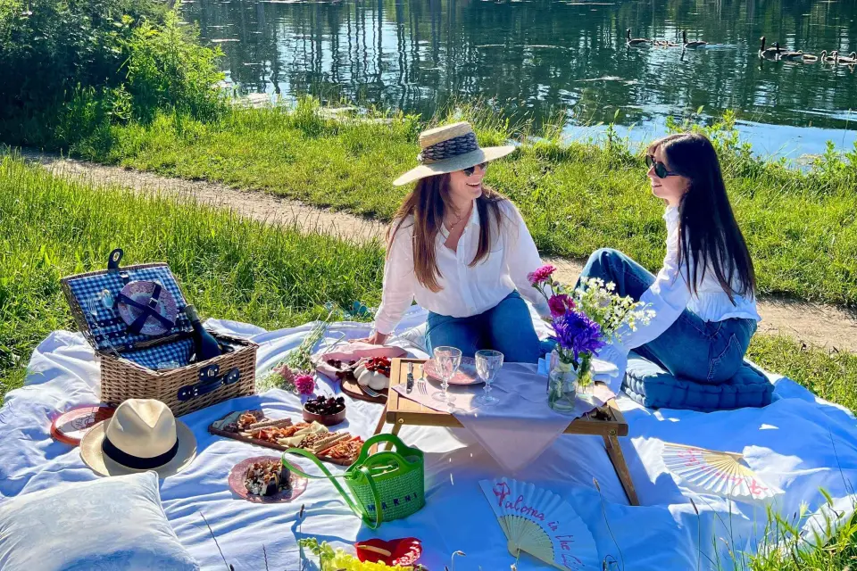 Picnic chic en París
