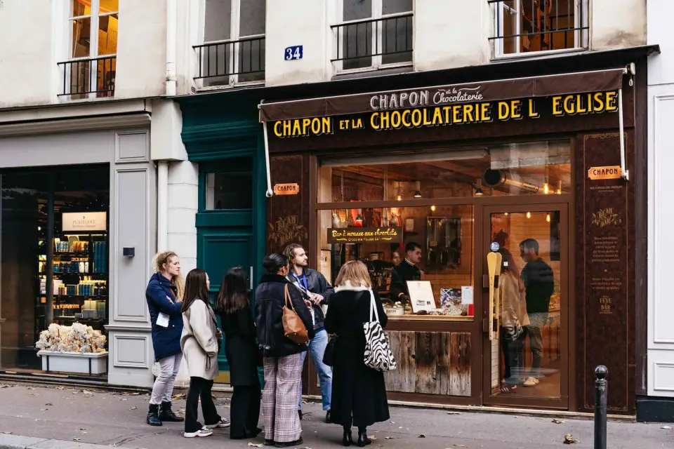París: Tour a pie con degustación de chocolate y pastelería