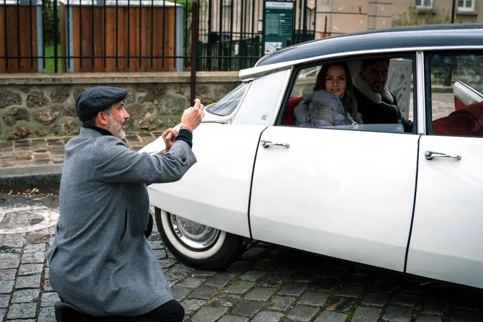 París: visita guiada privada y fotos en Citroën Ds vintage