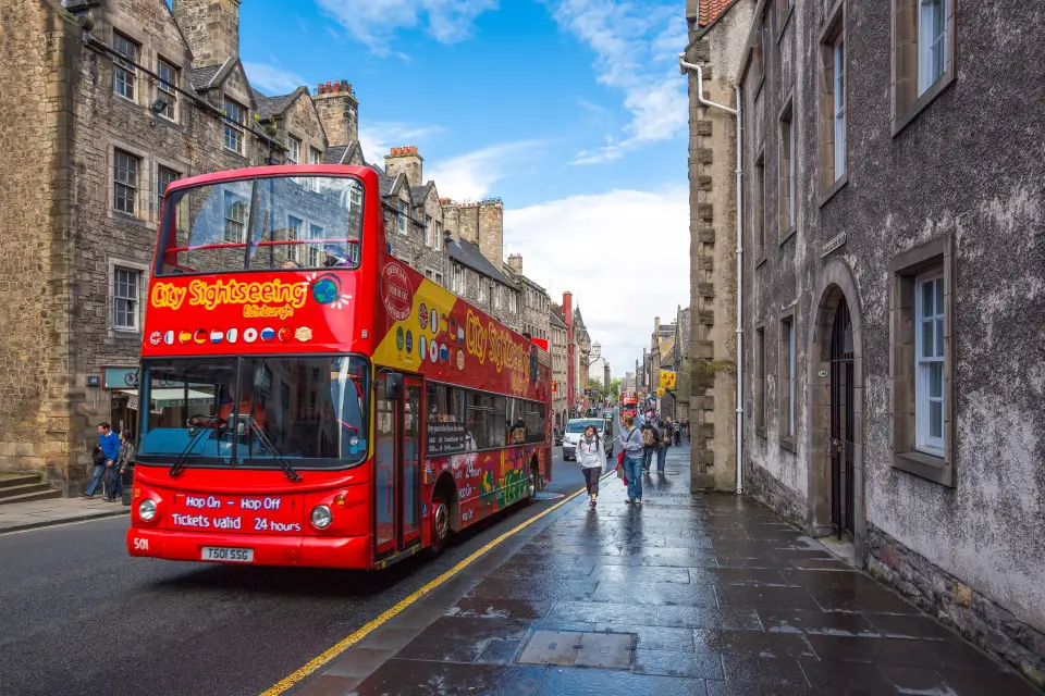 Autobús turístico de Edimburgo