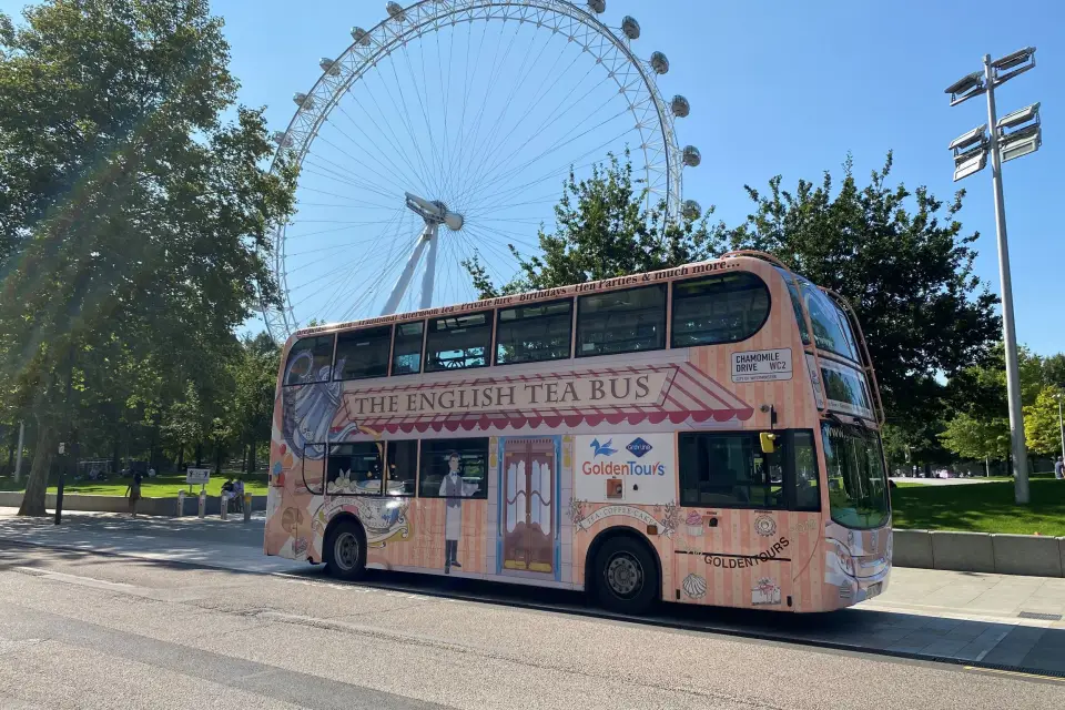 London Afternoon Tea Bus
