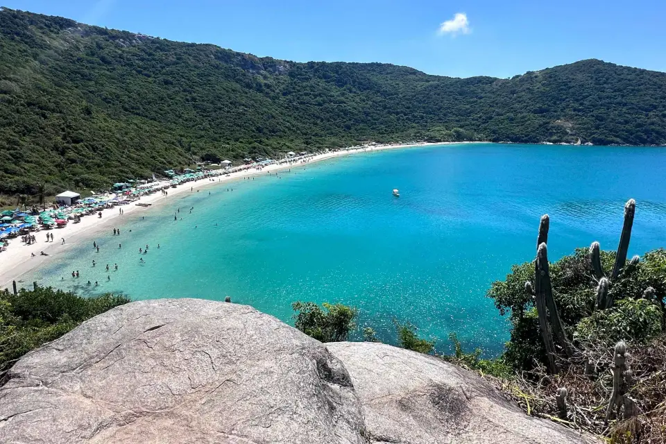 Arraial do Cabo: Excursión de un día con paseo en barco y transporte privado