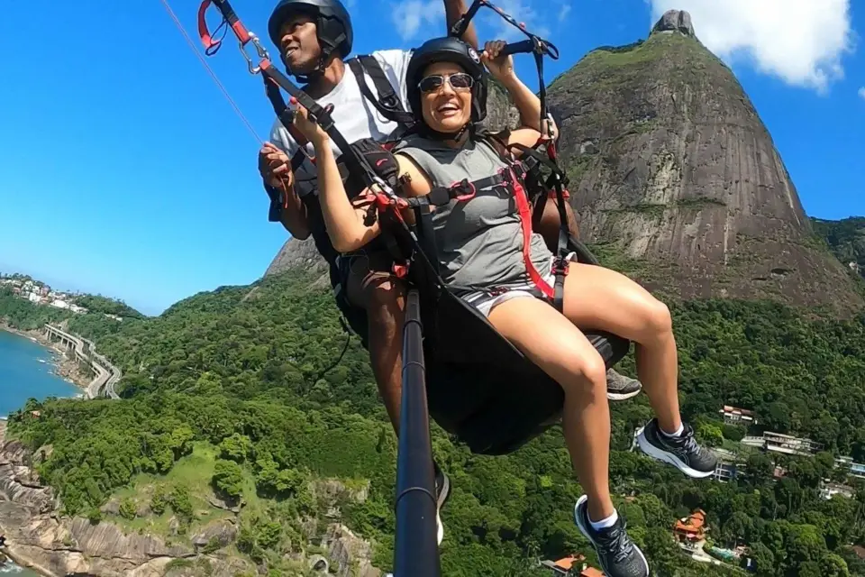 Carlão BigFly: Vuelo en parapente biplaza - Cámara 360° libre