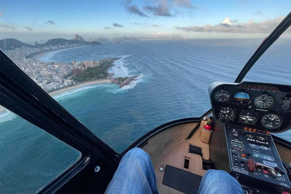 Río de Janeiro: Excursión de 45 minutos en helicóptero con traslado