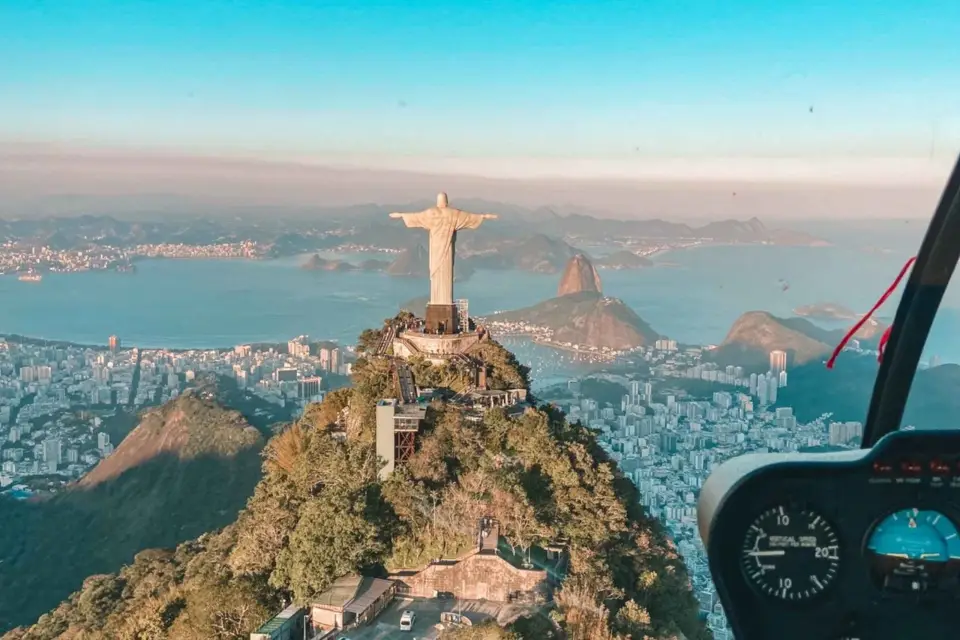 Excursión en helicóptero por Río de Janeiro