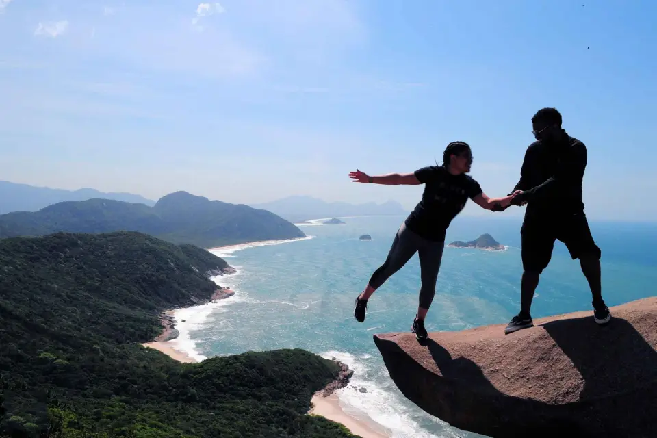 Rio De Janeiro : Randonnée Pedra do Telegrafo et visite de la plage de Grumari