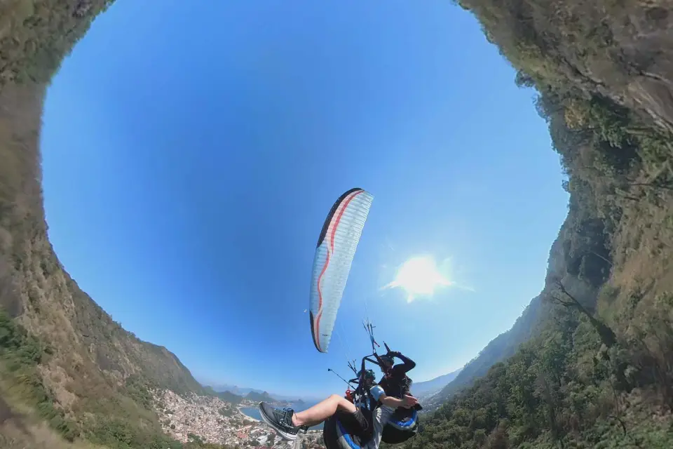 Niteroi - Río de Janeiro: Vuelo biplaza en parapente