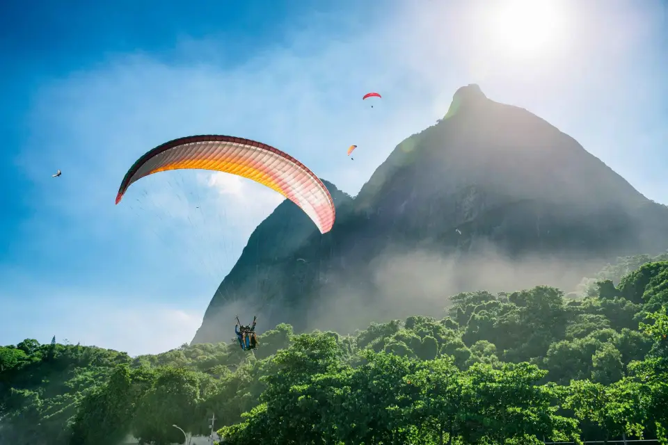 Río de Janeiro: Parapente con servicio de recogida y regreso del hotel