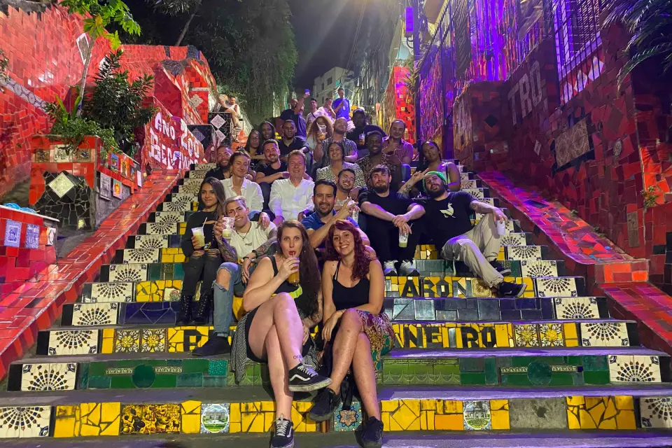 Río: Pub Crawl en Lapa con degustación de cachaça y samba en directo