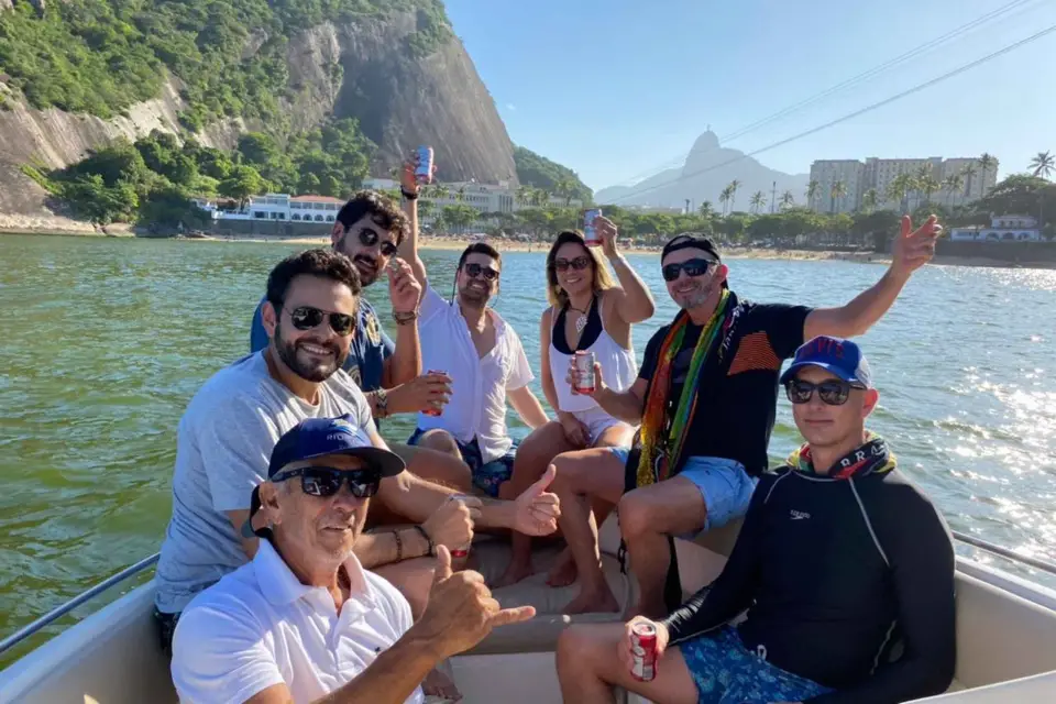 Río de Janeiro: tour por la playa en lancha rápida con cerveza