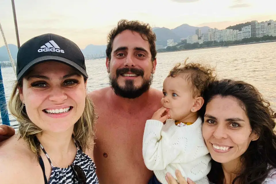 Vela privada al atardecer en Río de Janeiro