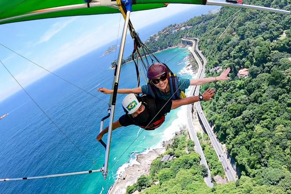 Río de Janeiro: vuelo en ala delta o parapente