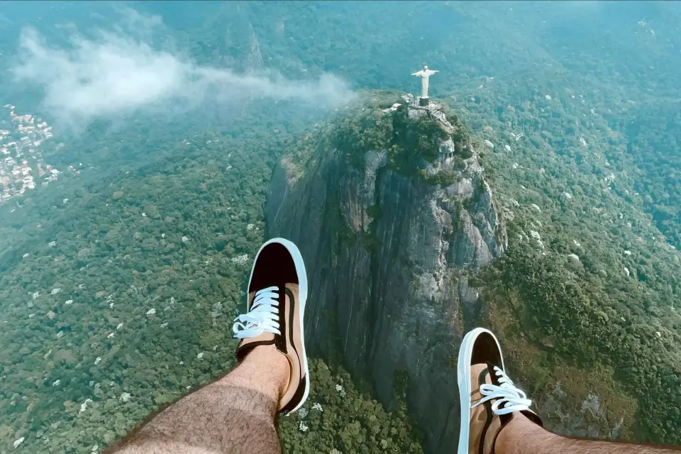 Vuelo de helicóptero sin puertas en Río de Janeiro