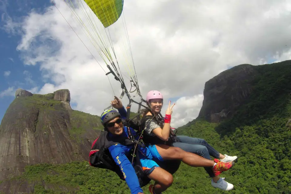 Río de Janeiro: Vuelo en Parapente Biplaza