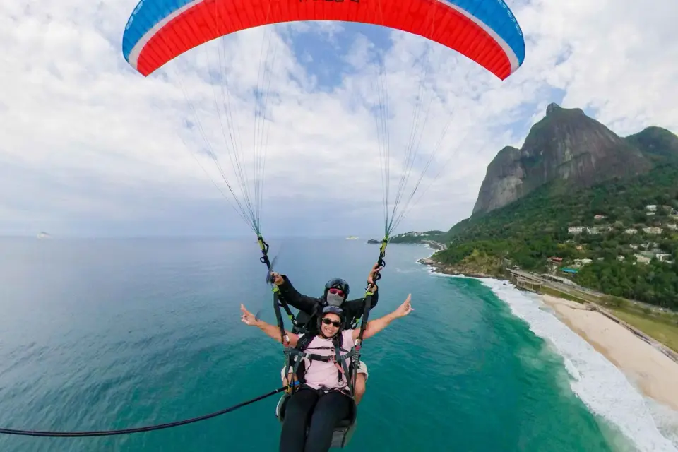 Rio de janeiro : Vuelos en parapente biplaza sobre Rio