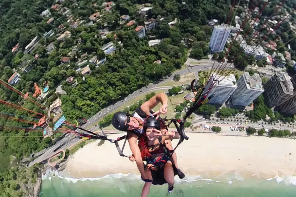 Río de Janeiro : Vuelos en parapente biplaza sobre Río