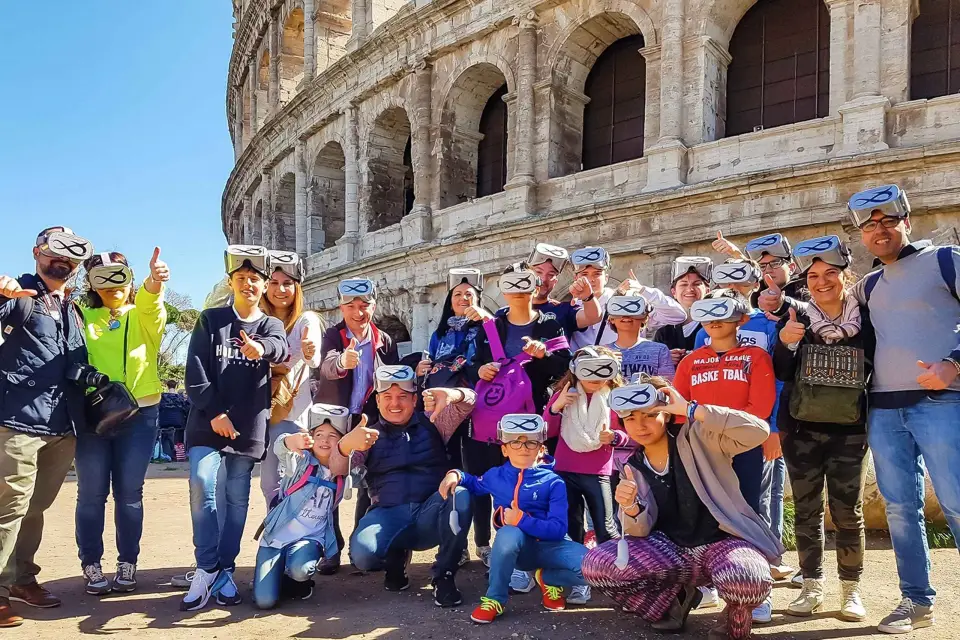 Roma: Acceso al Coliseo y Visita Autoguiada de Realidad Virtual