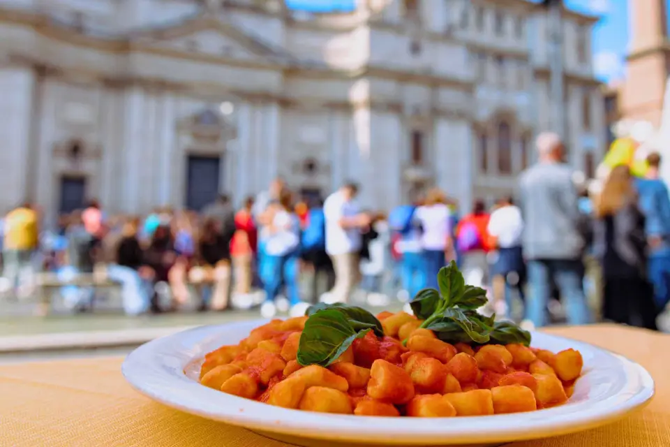 Clase de cocina de ñoquis en Roma - Piazza Navona