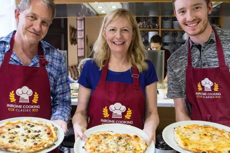 Roma: Clase de Elaboración Tradicional de Pizza y Gelato