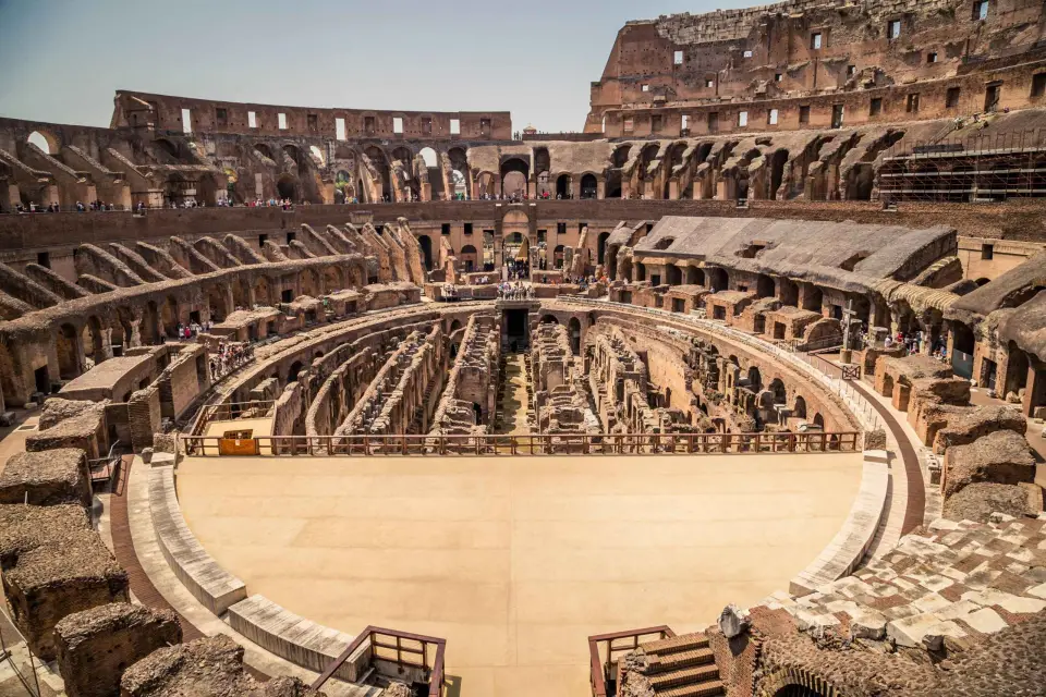 Roma: Coliseo Express Visita guiada en grupo reducido
