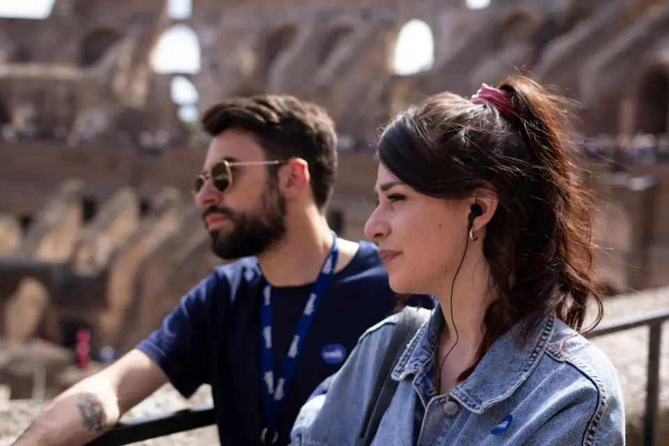 Roma: Coliseo, Foro y Colina Palatina Entrada y Audioguía